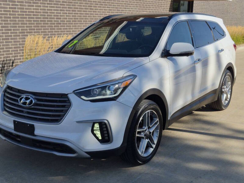 hyundai santa fe 2017 KM8SRDHF1HU197002 image